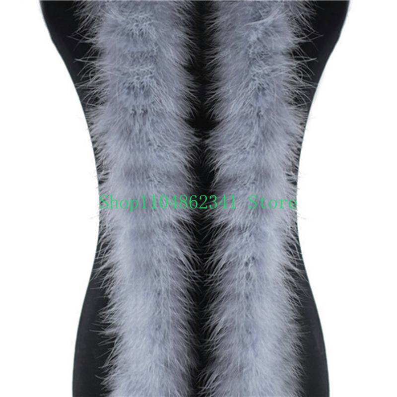 2 ياردة رقيق مارابو الريش بوا  - مراجعة Feather Trim Marabou وسعره