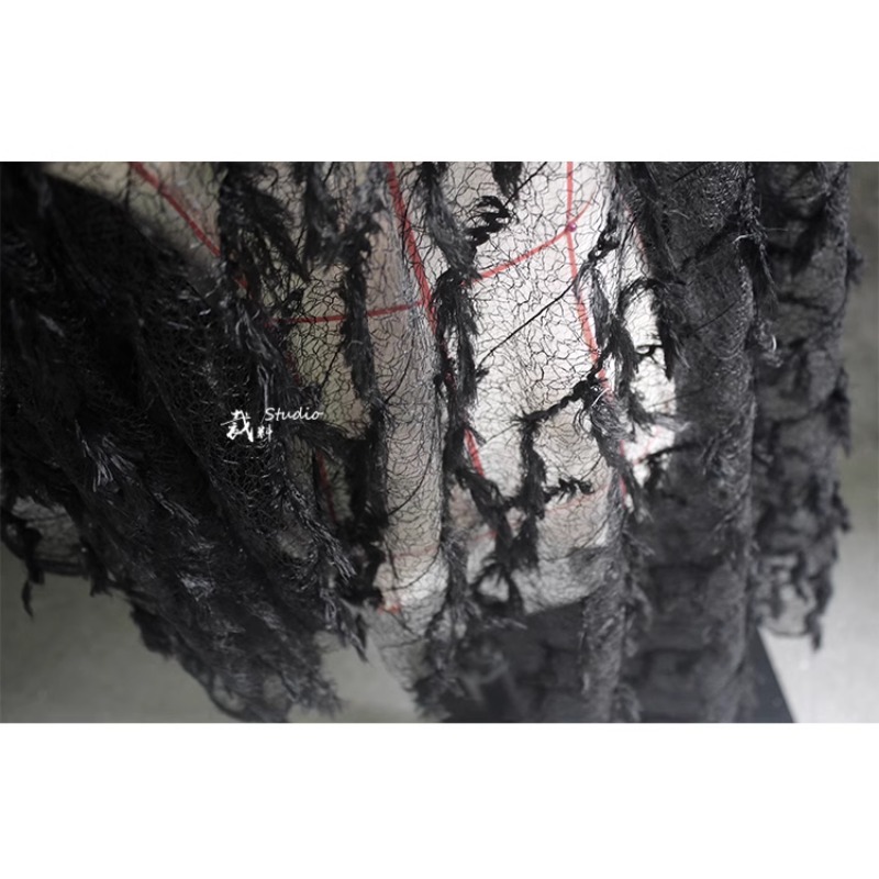 قماش شبكي مجوف أصلي غير منتظم  - مراجعة Crystal Mesh Fabric وسعره