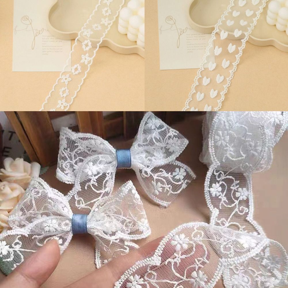 شريط دانتيل قطني نقي بطول 5 يا - مراجعة Lace Ribbon Trim وسعره