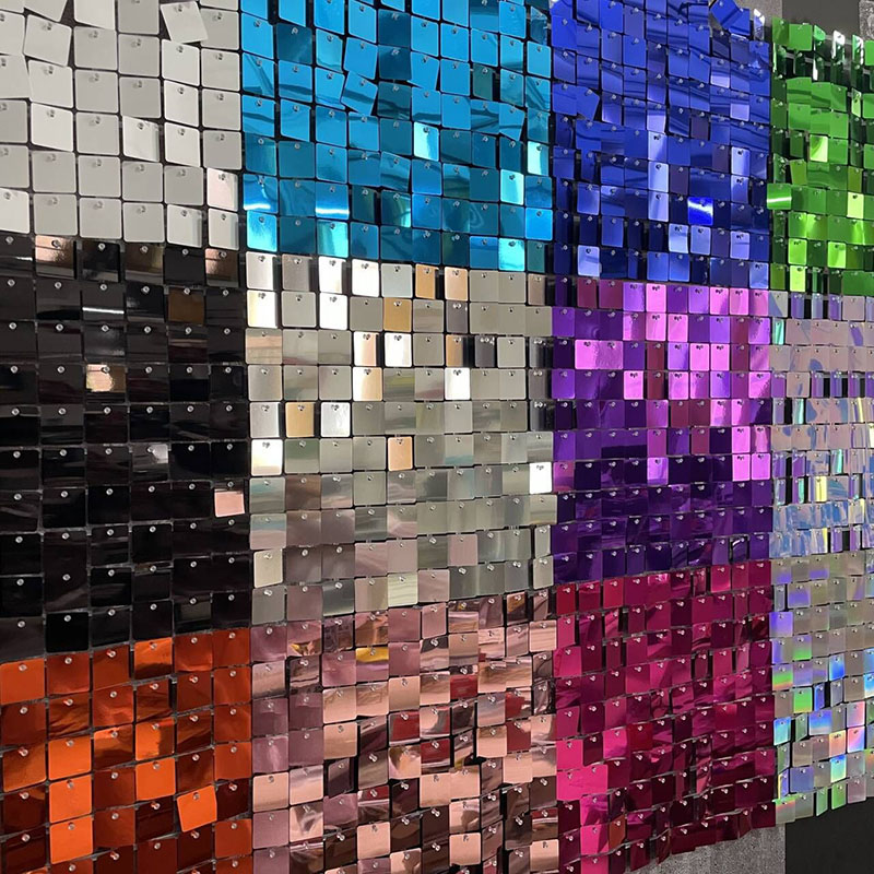 6/12/16/18/24/25/26/27 قطعة لا - مراجعة Sequin Fabric Panel وسعره