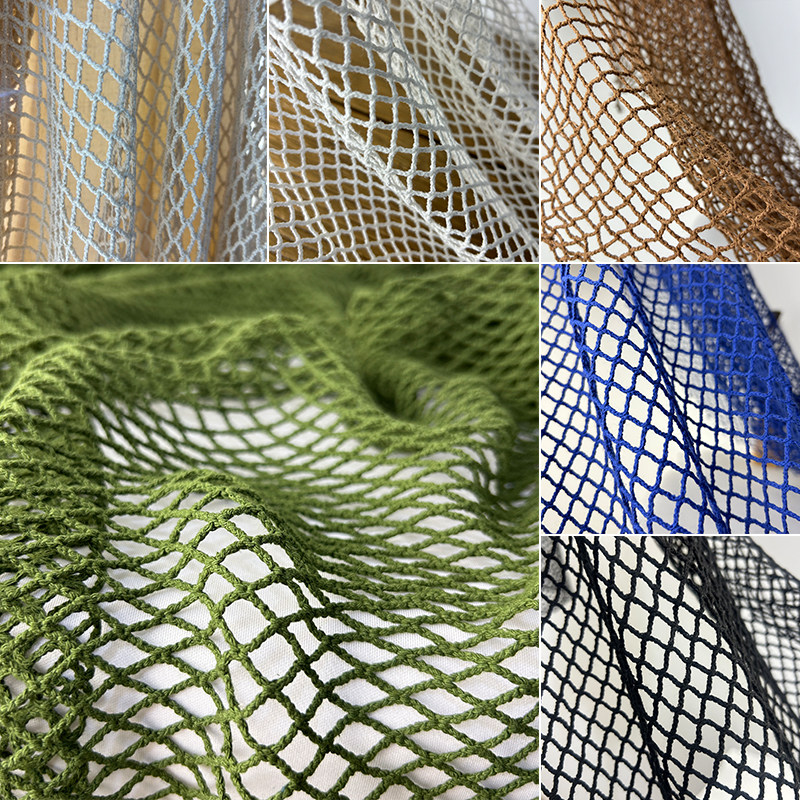 قماش شبكي من القطن والكتان بفت - مراجعة Crystal Mesh Fabric وسعره